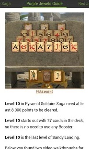 Pyramid Solitaire Saga Guide截图3