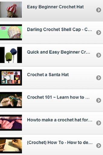 Make Crochet Hats Video截图8