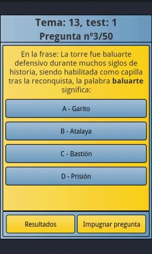 Correos Test Examenes Free截图4