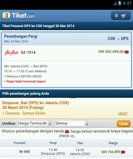 Tiket Pesawat Online截图3