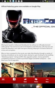 UnOfficial Robocop Game Tips截图