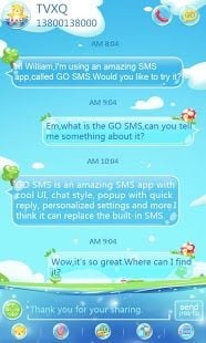 GO SMS Pro Z-Bubble ThemeEX截图5