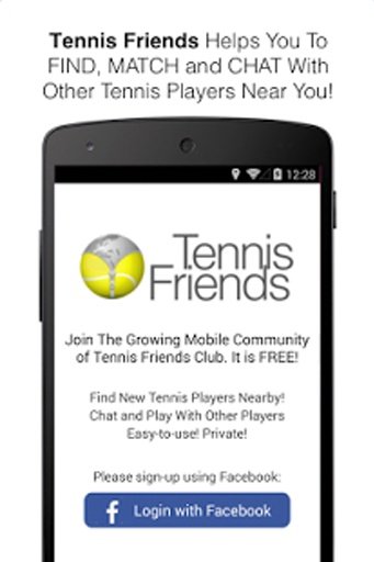 Tennis Friends - Find &amp; Match截图2