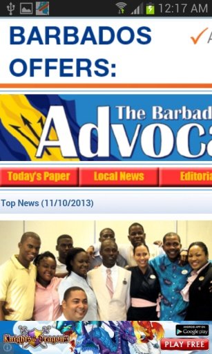 Barbados Newspaper截图3
