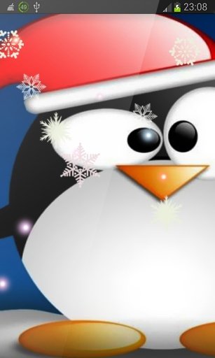 Crazy Penguin Christmas HD LWP截图3