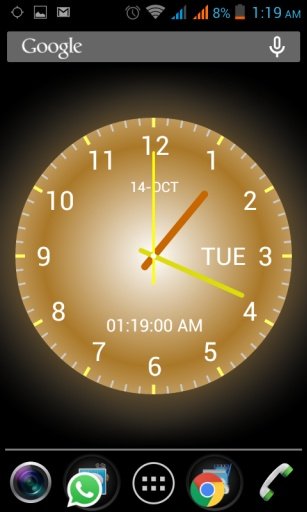 Adi AnalogClock Live Wallpaper截图3