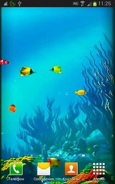 G3 Fish Tank Live Wallpapers截图