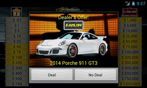 Deal or No Deal Cars Edition截图5