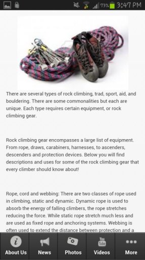 Rock Climbing Gear截图3