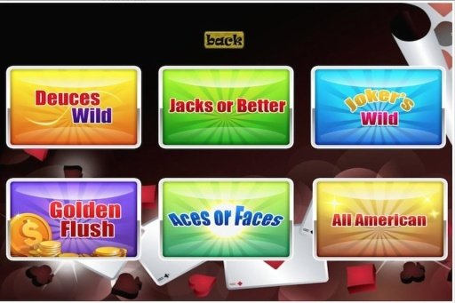 Video Poker Texas Paradise截图5