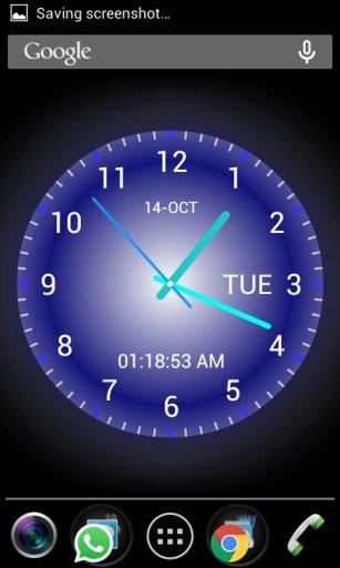 Adi AnalogClock Live Wallpaper截图2