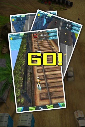 Racing Moto 3D Speed Running截图1