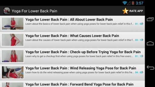 Yoga For Lower Back Pain截图6