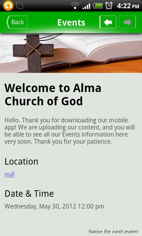 Alma Church of God截图4