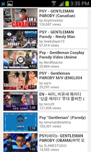 Gentleman PSY Lyrics截图1