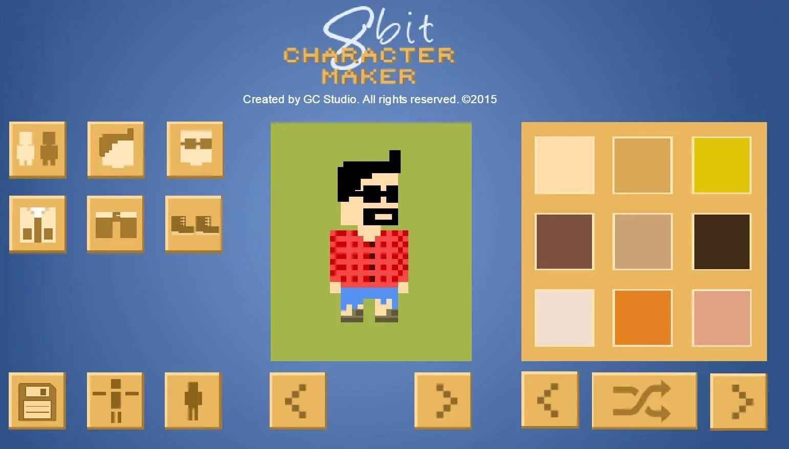 8 bit Character Maker截图7