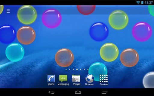 Bubbles Livewallpaper截图2