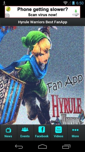 hyrule warriors best fan app截图1