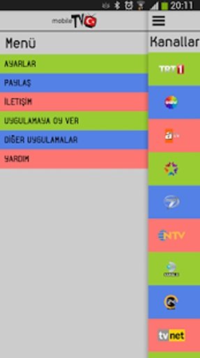 Mobil TV T&uuml;rkiye - Canlı截图5