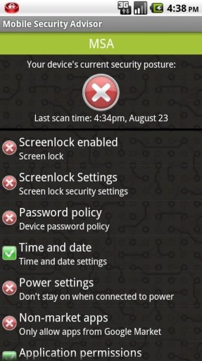 Mobile Security Advisor截图3