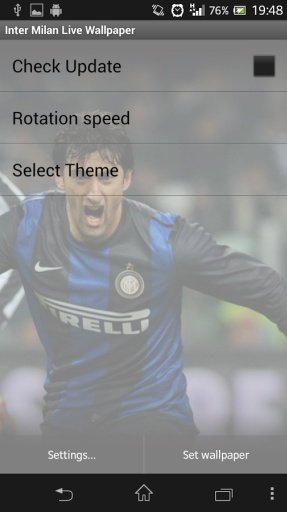 Inter Milan Live Wallpaper截图1