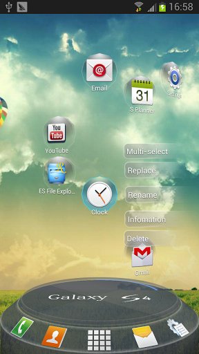 GalaxyS4 Next Launcher Theme截图5