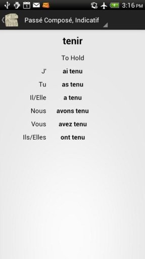 French Verbs Master截图1