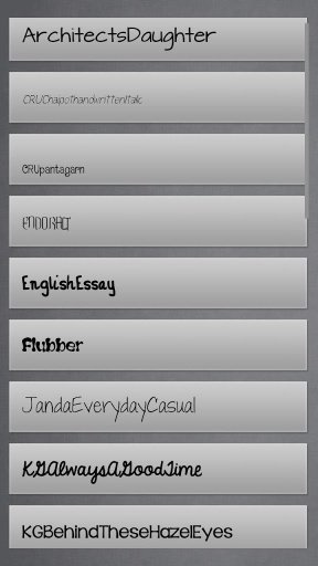 Neat Fonts Free截图1