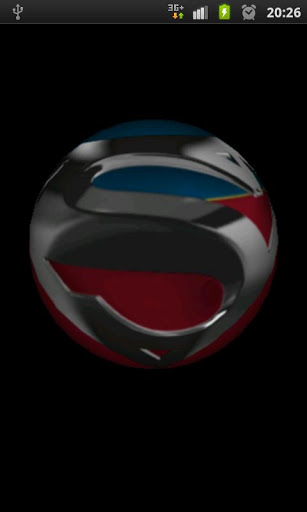 Superman 3D Logo Wallpaper截图3