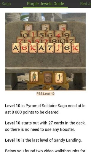 Pyramid Solitaire Saga Guide截图2