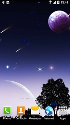 Night Sky Live Wallpaper截图2