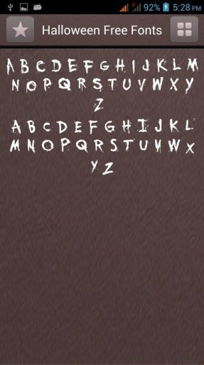 Halloween Font Style截图5