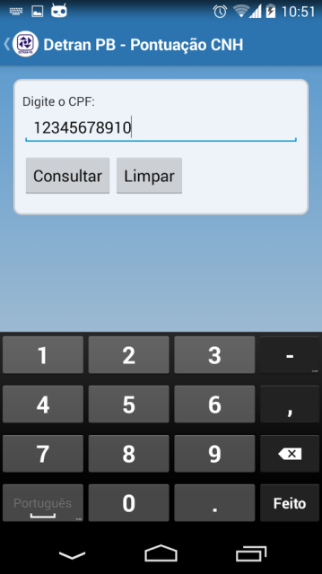 Detran-PB Mobile截图1