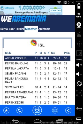 Arema Malang Indonesia截图2