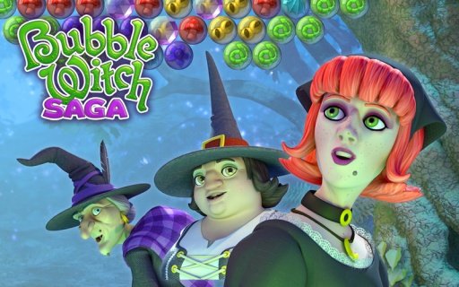 Bubble Witch Saga截图2