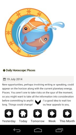 Daily Horoscopes Pisces截图4