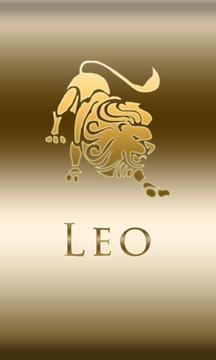 Leo Zodiac Gold WP截图