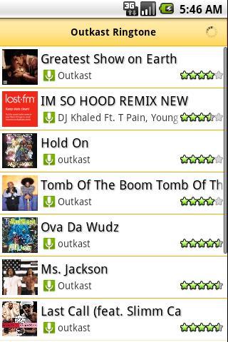Outkast Ringtone手机铃声截图3
