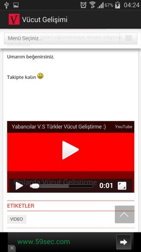 V&uuml;cut Geliştirme截图2