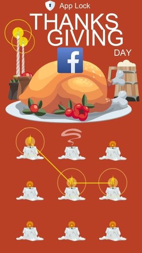 AppLock Theme-Thanksgiving Day截图3