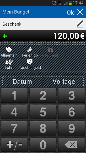 Mein Budget截图1