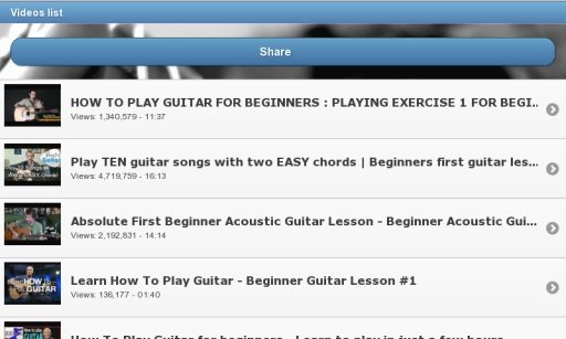 Guitar Video Lessons截图1