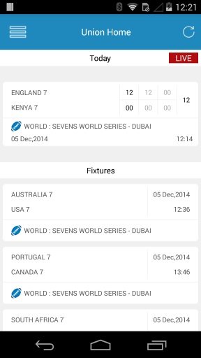 Rugby Live Score截图4