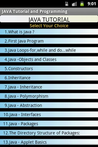 Java Tutorials &amp; Programs截图1