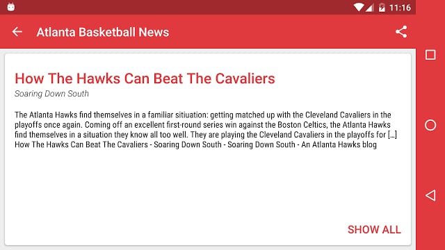 Atlanta Basketball News截图6