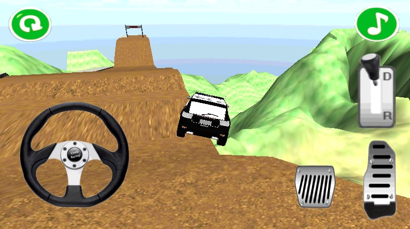 Police Hill Climb Racing 4x4截图1