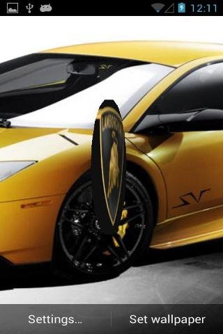 Lamborghini 3D Live Wallpaper截图4