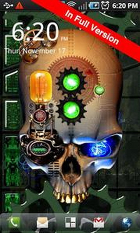 Steampunk Skull Free截图5