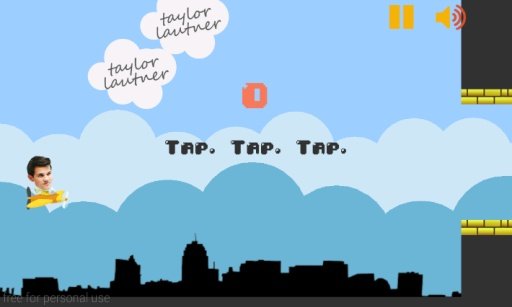 Taylor Lautner Flappy Plane截图2