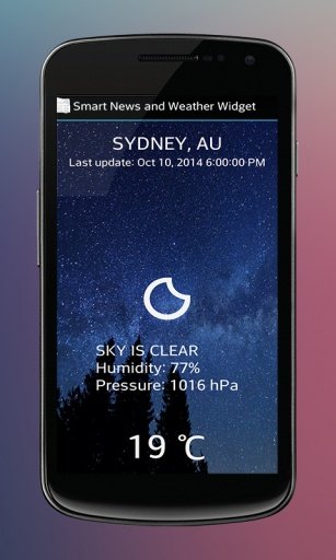 Smart News and Weather Widget截图4